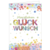 Glückwunschkarte A4 Patchwork