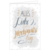 Glückwunschkarte Hochzeitstag Handlettering