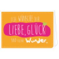 Glückwunschkarte Wunder