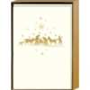 Goldenes Krippenmotiv
