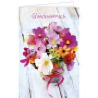 Grußkarte Blumenstrauß
