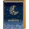 Grußkartenbox Weihnachten Sternenmond