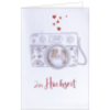 Hochzeitskarte Fotoapparat
