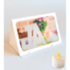 Hochzeitskarte Lichterzauber JA
