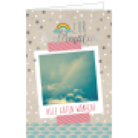 Konfirmationskarte Polaroid