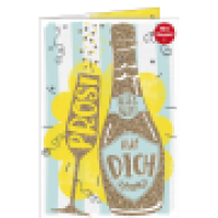 Musikkarte Geburtstag Prost