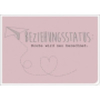 Postkarte Beziehungsstatus