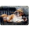 Postkarte Bulldogge