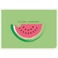 Postkarte Melone