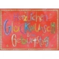 Postkarte zum Geburtstag