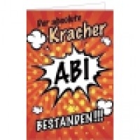 Prüfungskarte Abitur Kracher
