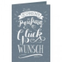 Prüfungskarte Handlettering