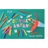 Schulanfangskarte Buntstifte