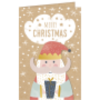 Weihnachtskarte Craft Weihnachtsmann