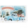 Weihnachtskarte Pickup
