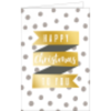 Weihnachtskarte Punkte und Banner