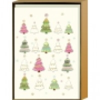 Weihnachtskarten-Box filigran