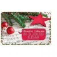 Weihnachtspostkarte Notenblatt