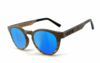 COR® COR002 Holz Sonnenbrille - laser blue Sonnenbrille,  UV400 Schutzfilter