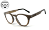 COR® COR002 Holzbrille (Xenolit® digital) Blaulichtfilter Brille,  Bildschirmbrille,  Bürobrille,  Gamingbrille