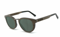 COR® COR004 Holz Sonnenbrille - grau-grün polarisierend polarisierte Sonnenbrille,  UV400 Schutzfilter