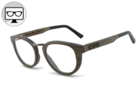 COR® COR004 Holzbrille (Xenolit® digital) Blaulichtfilter Brille,  Bildschirmbrille,  Bürobrille,  Gamingbrille