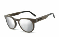 COR® COR005 Holz Sonnenbrille - laser silver Sonnenbrille,  UV400 Schutzfilter