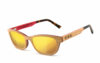 COR® COR008 Holz Sonnenbrille - laser gold Sonnenbrille,  UV400 Schutzfilter