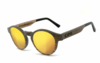 COR® COR009 Holz Sonnenbrille - laser gold Sonnenbrille,  UV400 Schutzfilter