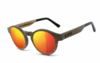 COR® COR009 Holz Sonnenbrille - laser red Sonnenbrille,  UV400 Schutzfilter