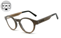 COR® COR009 Holzbrille (Xenolit® digital) Blaulichtfilter Brille,  Bildschirmbrille,  Bürobrille,  Gamingbrille