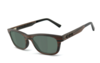COR® COR010 Holz Sonnenbrille - grau-grün polarisierend polarisierte Sonnenbrille,  UV400 Schutzfilter
