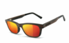 COR® COR010 Holz Sonnenbrille - laser red Sonnenbrille,  UV400 Schutzfilter