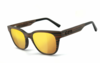 COR® COR012 Holz Sonnenbrille - laser gold Sonnenbrille,  UV400 Schutzfilter