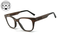 COR® COR012 Holzbrille (Xenolit® digital) Blaulichtfilter Brille,  Bildschirmbrille,  Bürobrille,  Gamingbrille