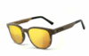 COR® COR015 Holz Sonnenbrille - laser gold Sonnenbrille,  UV400 Schutzfilter