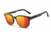 COR® COR015 Holz Sonnenbrille - laser red Sonnenbrille,  UV400 Schutzfilter