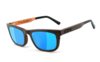COR® COR017 Holz Sonnenbrille - laser blue Sonnenbrille,  UV400 Schutzfilter