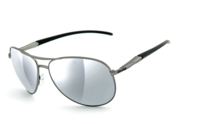 HELLY® - No.1 Bikereyes® 625g-asv laser silver Sonnenbrille,  UV400 Schutzfilter