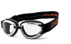 HELLY® - No.1 Bikereyes® hurricane 3 - klar classic Motorradbrille,  Motorrad-Sonnenbrille,  Bikerbrille,  winddicht