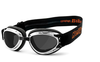HELLY® - No.1 Bikereyes® hurricane 3 - smoke classic Motorradbrille,  Motorrad-Sonnenbrille,  Bikerbrille,  winddicht