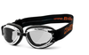 HELLY® - No.1 Bikereyes® hurricane 3 - smoke (selbsttönend) selbsttönende Motorradbrille,  Motorrad-Sonnenbrille,  Bikerbrille,  winddicht