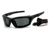 HELLY® - No.1 Bikereyes® i-stealth gepolsterte Multifunktionsbrille,  Motorradbrille,  Motorrad-Sonnenbrille,  Bikerbrille,  winddicht