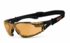 HELLY® - No.1 Bikereyes® moab 5 - salmon gepolsterte Multifunktionsbrille,  Motorradbrille,  Motorrad-Sonnenbrille,  Bikerbrille,  winddicht