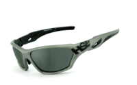 HSE® - SportEyes® 2093gm-g15p grau-grün (polarisierend) polarisierte Sportbrille,  Fahrradbrille,  Sonnenbrille,  Bikerbrille,  Radbrille,  UV400 Schutzfilter