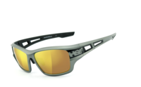 HSE® - SportEyes® 2095gm-agv laser gold Sportbrille,  Fahrradbrille,  Sonnenbrille,  Bikerbrille,  Radbrille,  UV400 Schutzfilter