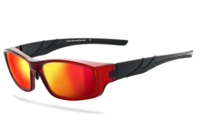 HSE® - SportEyes® 3040 cr - laser red Sonnenbrille,  UV400 Schutzfilter