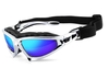 HSE® - SportEyes® FALCON-X gepolsterte Multifunktionsbrille,  Motorradbrille,  Motorrad-Sonnenbrille,  Bikerbrille,  winddicht