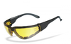 HSE® - SportEyes® SPRINTER 2.1 gepolsterte Sportbrille,  Fahrradbrille,  Sonnenbrille,  Bikerbrille,  Radbrille,  UV400 Schutzfilter