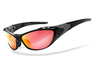 HSE® - SportEyes® X-SIDE 2.0 - laser red Sportbrille,  Fahrradbrille,  Sonnenbrille,  Bikerbrille,  Radbrille,  UV400 Schutzfilter